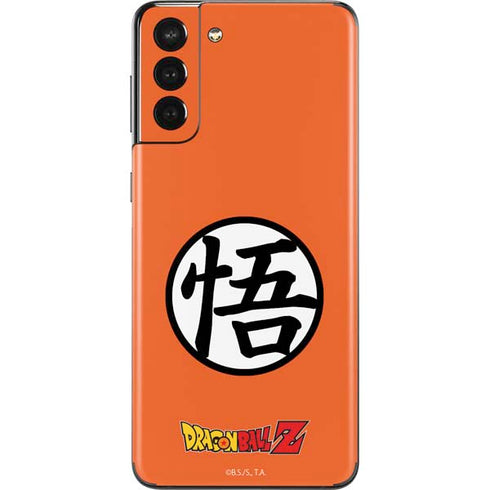 Dragon Ball Z Goku Iconic Kanji Symbol Galaxy S21 Plus 5G Skin